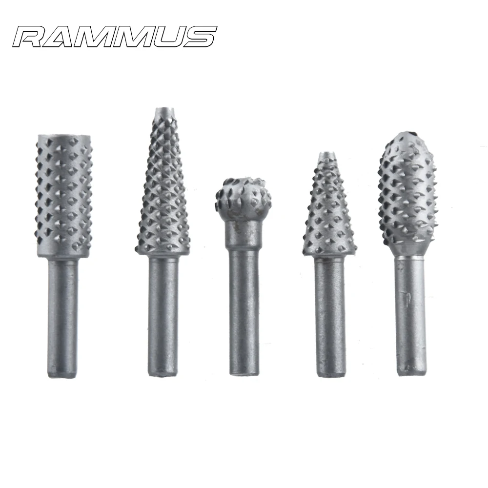

5pcs Universal HSS Wood Drills Rotary File Dremel Tool Mini Drill Bit Set Cutting Tools For Woodworking Knife Wood Carving Tool
