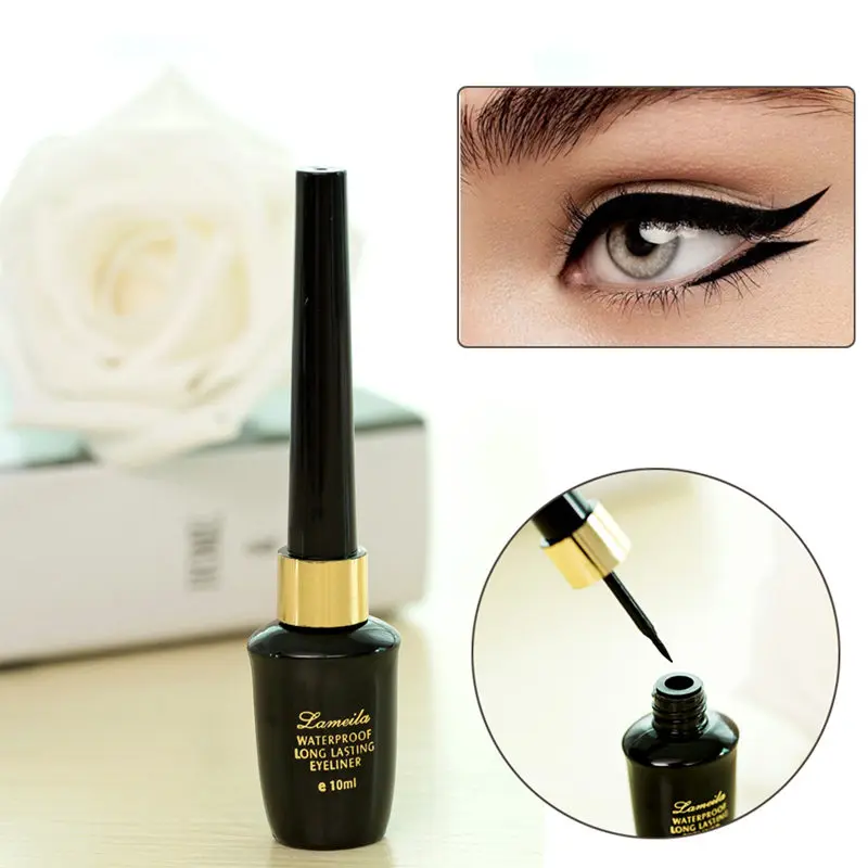 

Brand LAMEILA Waterproof Long Lasting Eyeliner Pencils Makeup Liquid Eye Liner Cosmetic Smooth Easy to Wear Black Eye Pencils