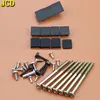 JCD 9pieces/set Black Rubber Plug Screw Hole Pad Dust plug Plastic Pad For PS3 Slim 2000 / 3000 Console ► Photo 1/5