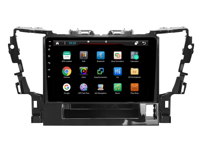 Discount DSP android 8.1 gps navigation for TOYOTA ALPHARD 2015 Navirider car multimedia player stereo radio tape recorder headunit 4