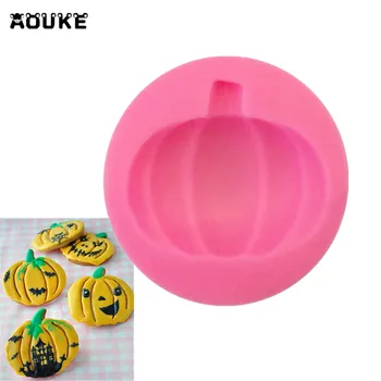 

Halloween Pumpkins Shape Fondant Cake Silicone Mold Chocolate Pastry Mould Biscuits Candy Molds DIY Cake Decoration Tools