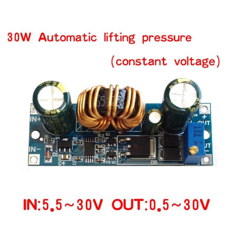 DC-DC автоматический понижающий повышающий шаг вверх/вниз модуль питания модуль Выход Регулируемый