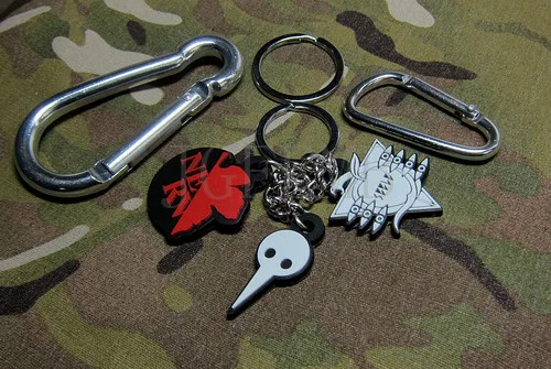 

Evangelion EVA Keychain Military Tactical Morale 3D PVC patch Badges PB489