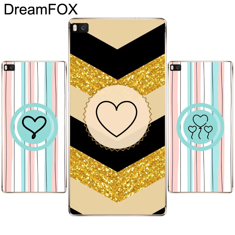 DREAMFOX M328 модный дизайн логотипа Мягкий ТПУ силиконовый чехол для huawei P8 P9 P10 Lite Plus 2017