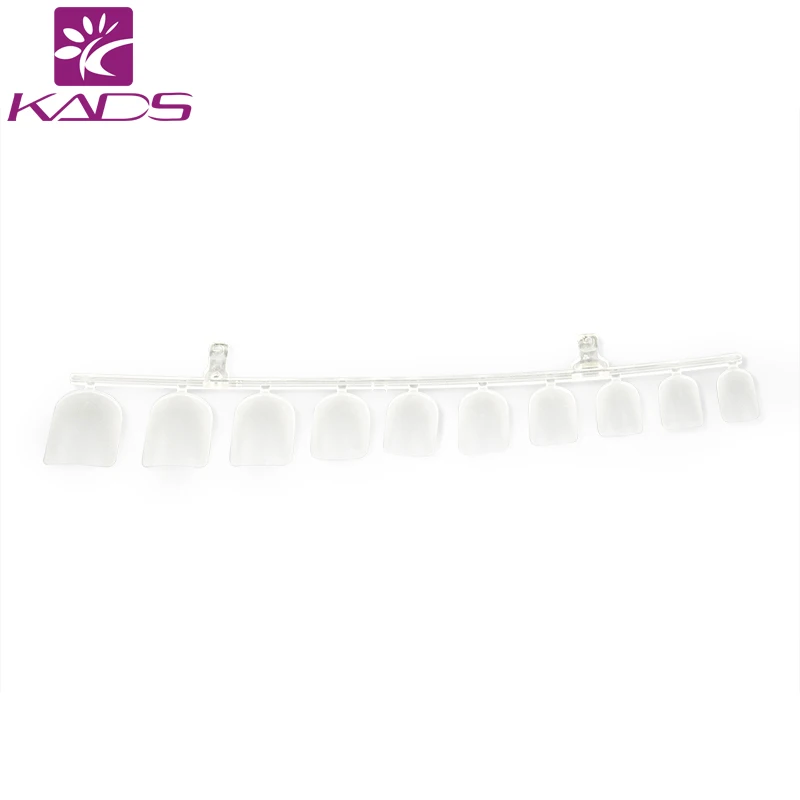 Kads новый 100 шт./упак. 10 dfferent размеры nail art ультратонкий советы ложные ногтей