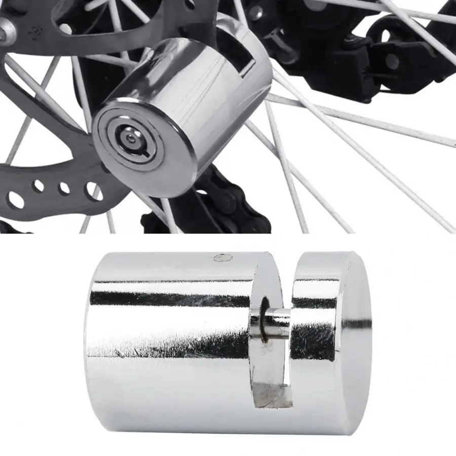 

Metal Portable Security Motorcycle Bicycle Bike Anti-theft Heavy Duty Disc Brake Lock cerradura
