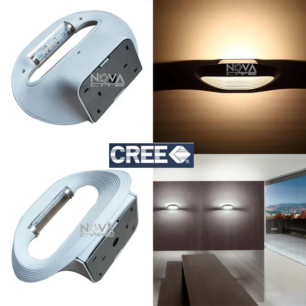 

230V Input TUV certificated driver XLAMP 5*2W Italy style contemporary living room luxury hotel wall sconces Sestessina