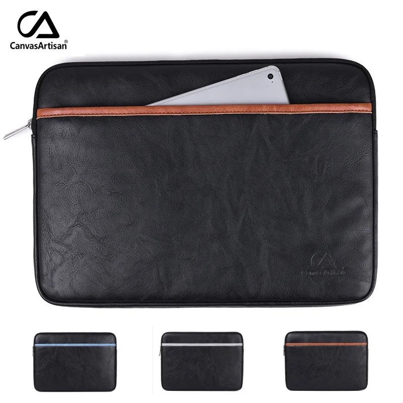 Новая брендовая сумка из искусственной кожи для ноутбука 1", 14", 1", 15,6", Чехол Для Macbook Air Pro 13,", 15,4", Прямая поставка L18-06