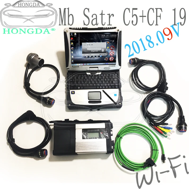 07 полный чип MB STAR C5 с Toughbook Panasonic X entry+ DTSMonaco+ Vediamo+ DAS+ EPC+ HHTwith HDD/SSD MB SD C5 полный комплект готов