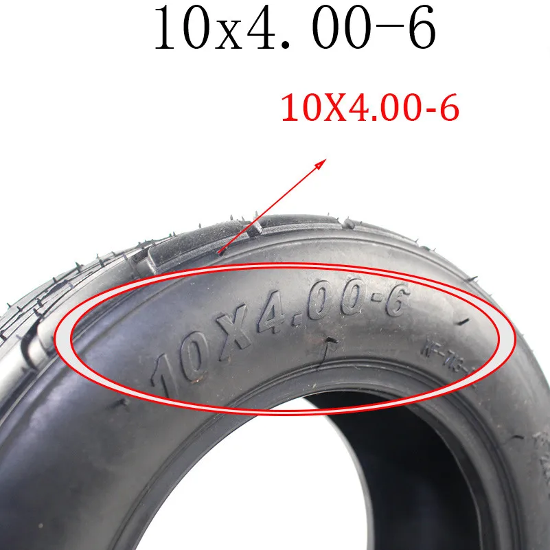 New High Performance ATV Motorcycle Bike 10X4.00-6 Snow Plow Tires 10*4.00-6 Beach Tire Vacuum 4 Wheels Vehicle Tyre