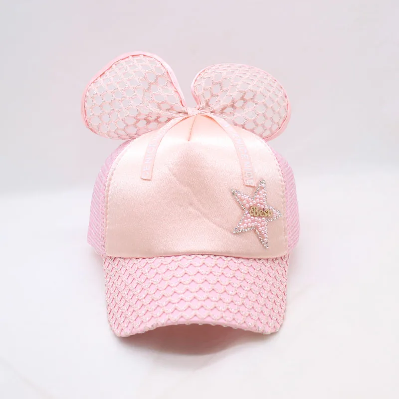 BINGYUANHAOXUAN мультяшная бейсболка детские летние Snapback для мальчиков и девочек шапки Дети Солнцезащитная бейсболка