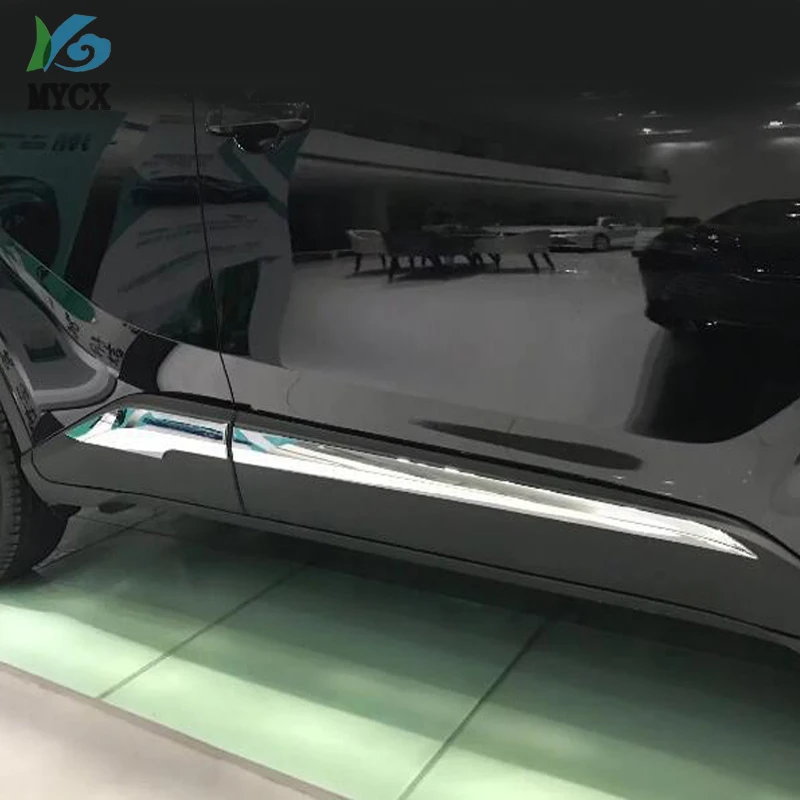 4 шт. хромированные чехлы из углеродного волокна для Toyota C HR CHR 2016 2017 2018