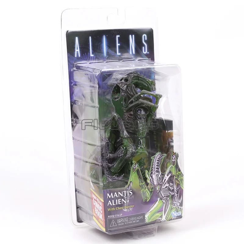 Инопланетянин NECA Series 10 Gorilla Mantis Alien queen Face Hugger ПВХ фигурка Коллекционная модель игрушки