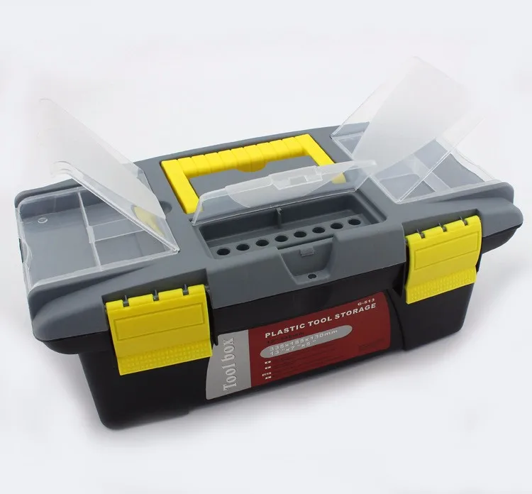 

MAXMAN 13*28*18.5CM Multi-function Plastic Tool Box Tool Case Storage Organizer Kit Set Protecting Tool box for Grinder Drill