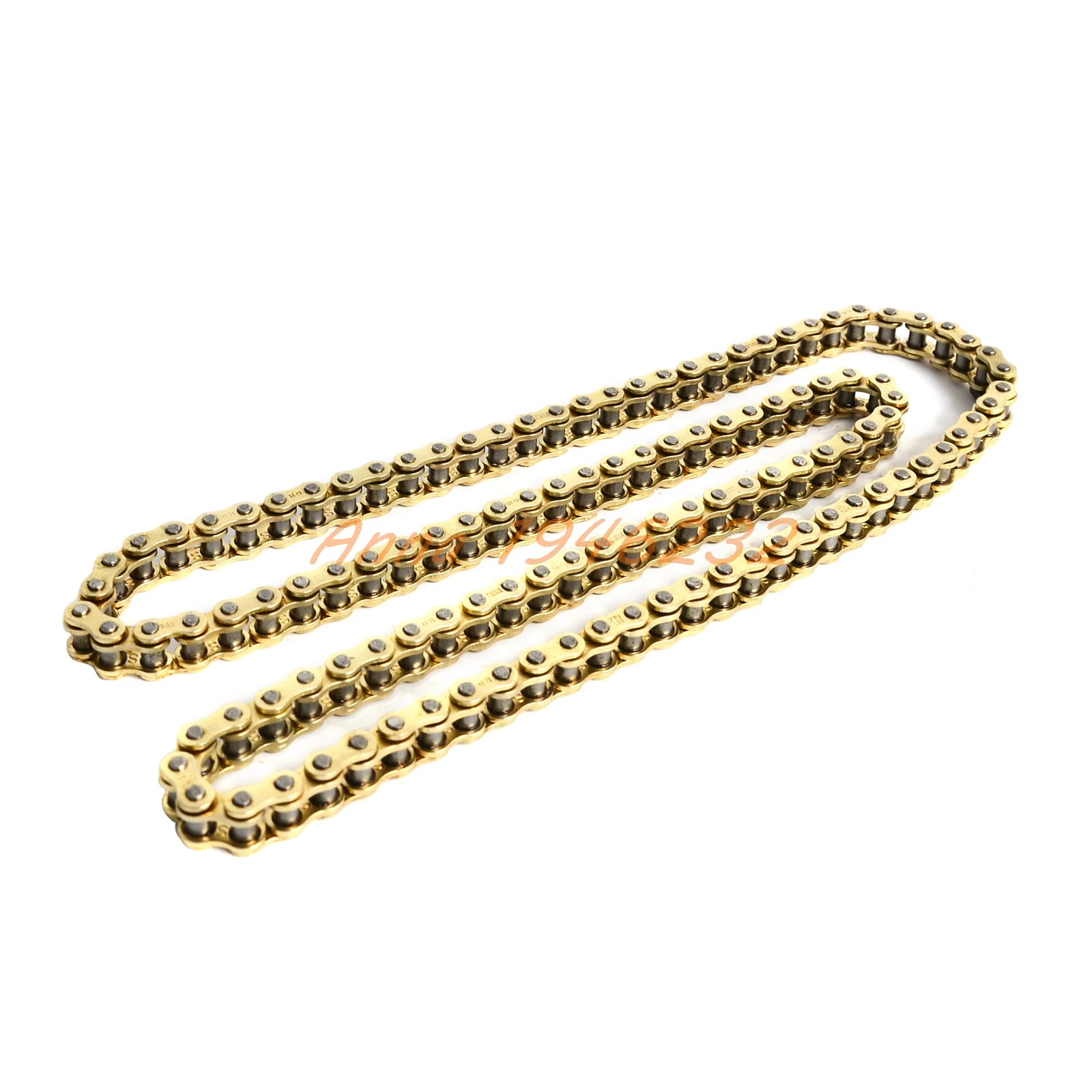 Tanie KMC 102 116 łączy 219 wzmocnione napędzane łańcuch dla TKM Rotax Pro Kart Tony Kart Go kart G Max wyścig Kart