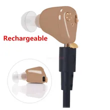 rechargeable ear hearing aid mini device ear amplifier digital hearing aids in the ear for elderly acustico