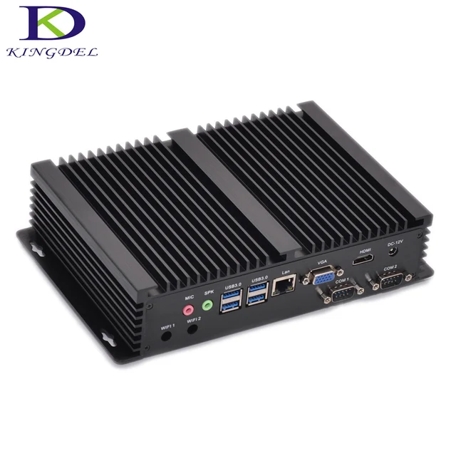 Best Offers The Most Popular Fanless Mini PC i3/i5/i7 CPU Desktop Computer Dual Core Intel NUC PC Max to 16G Graphics 4400 Desktop Computer 