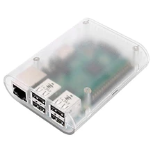 Case for Raspberry Pi 3 Model B, Pi 2 Model B & Pi B+4(Crystal)