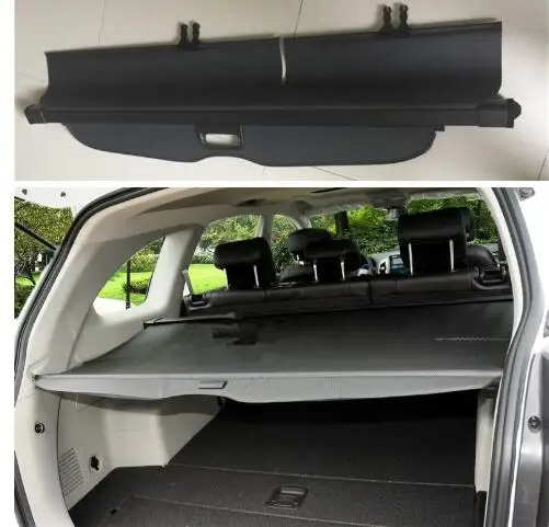 

High Qualit Car Rear Trunk Cargo Cover Security Shield Screen shade Fit For Chevrolet Captiva 2007-2018 (Black,Beige) BY EMS