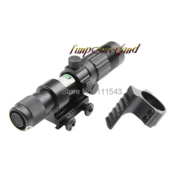 

Funpowerland with Integrated 20mm Weaver Rail/Mount for Rifle Tactical Green Laser Zoomable Designator