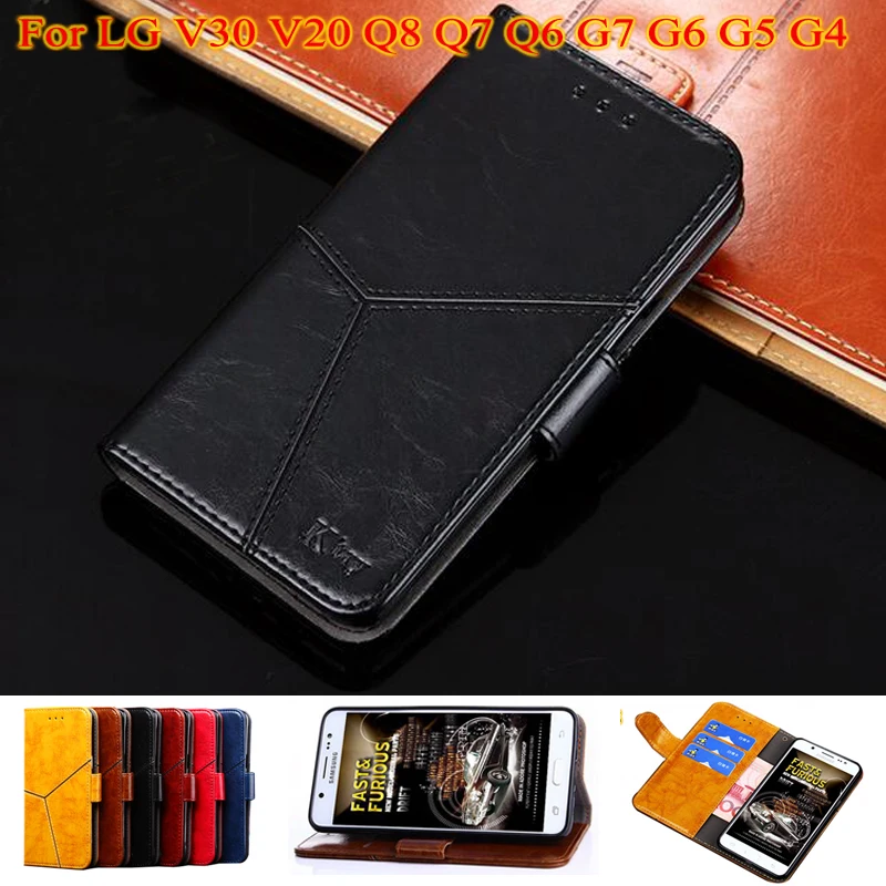 

YeLun Luxury Flip Leather Wallet Soft TPU Silicone Case For LG V30 V20 Q8 Q7 Q6 G7 G6 G5 G4 F800 F700 G4S G4C G6 V20 mini Cover