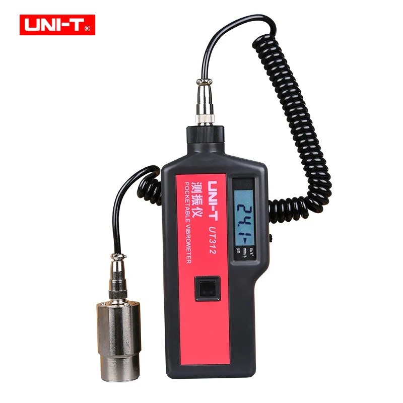 

UNI-T UT312 Digital Vibration meter 2000counts Vibration Acceleration Velocity Displacement Measurement with aotu power off