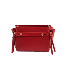 2016 New Fashion Side Zippers Bag Women Solid Color Simple Shoulder Bag Occident Style Ladies All