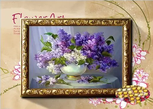 

2017 5D DIY diamond Painting flower Cross Stitch diamond embroidery flores embroidery diamonds wall stickers home decor 45x35