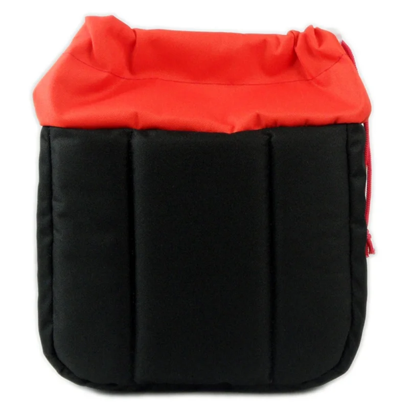 

Drawstring Partition Padded Insert Camera Bag Shockproof Waterproof Camera Inner Pouch