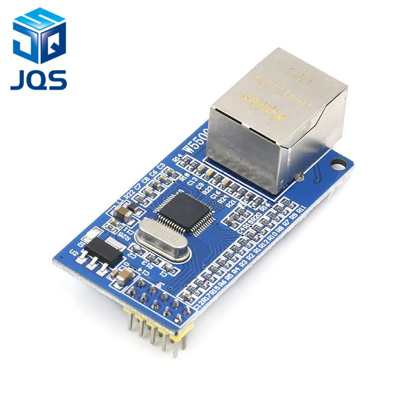 W5500 сетевой модуль Ethernet аппаратное TCP/IP 51/STM32 микроконтроллер программы по W5100