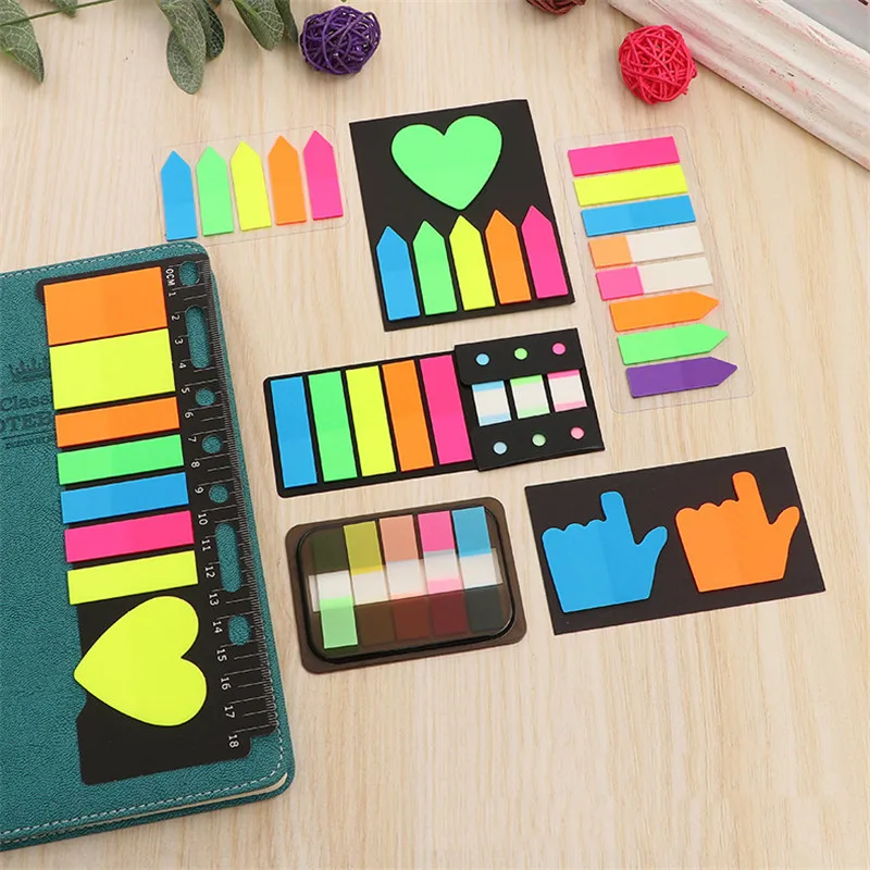 

Cute Kawaii Boxed Memo Pad Sticky Notes index Posted It Planner Stickers Notepads Stationery Office School Supplies