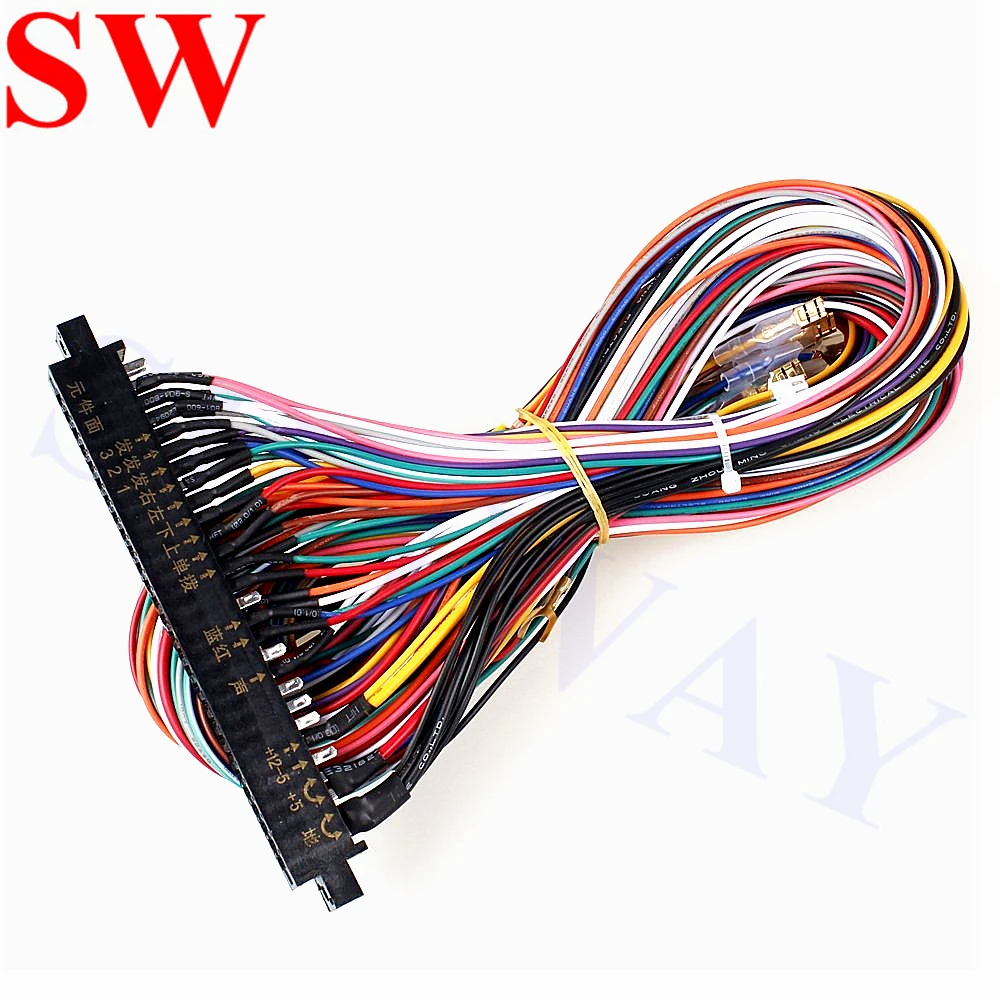 

Arcade 56 Pin JAMMA Harness Interface Cabinet Wire Wiring Loom Multicade Arcade PCB Cable For Arcade Machine Video Game Consoles