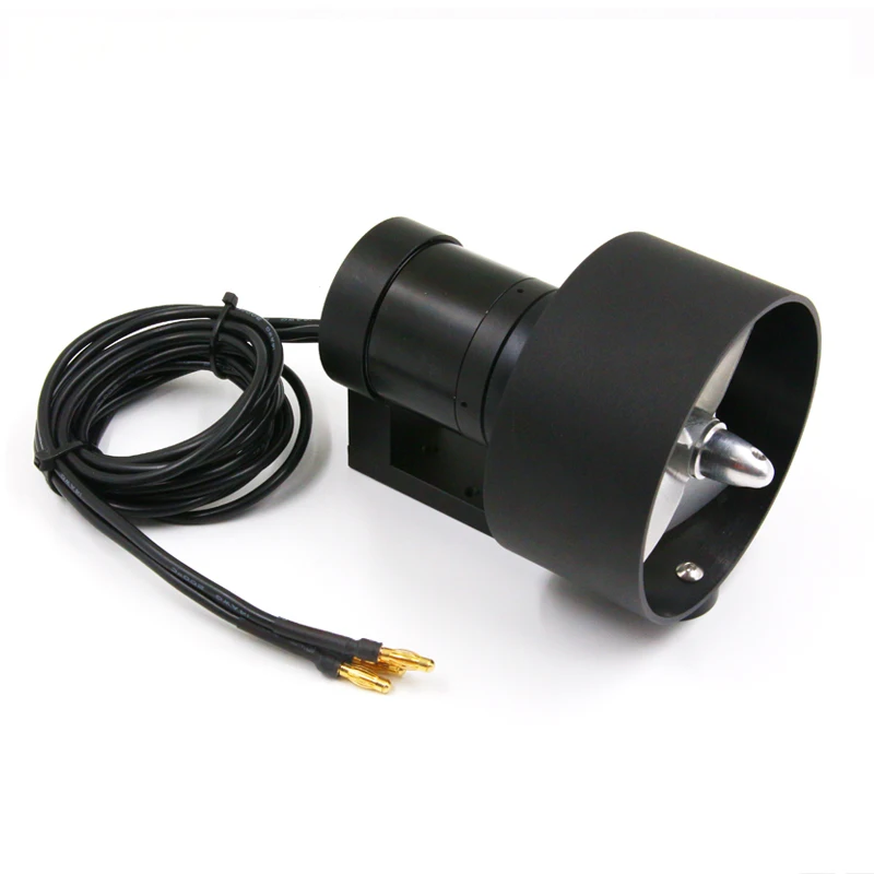 

9.2KG thrust waterproof azimuth thruster 6S 24V full CNC metal material ROV RC boat robot submarine POD BLDC motor direct drive