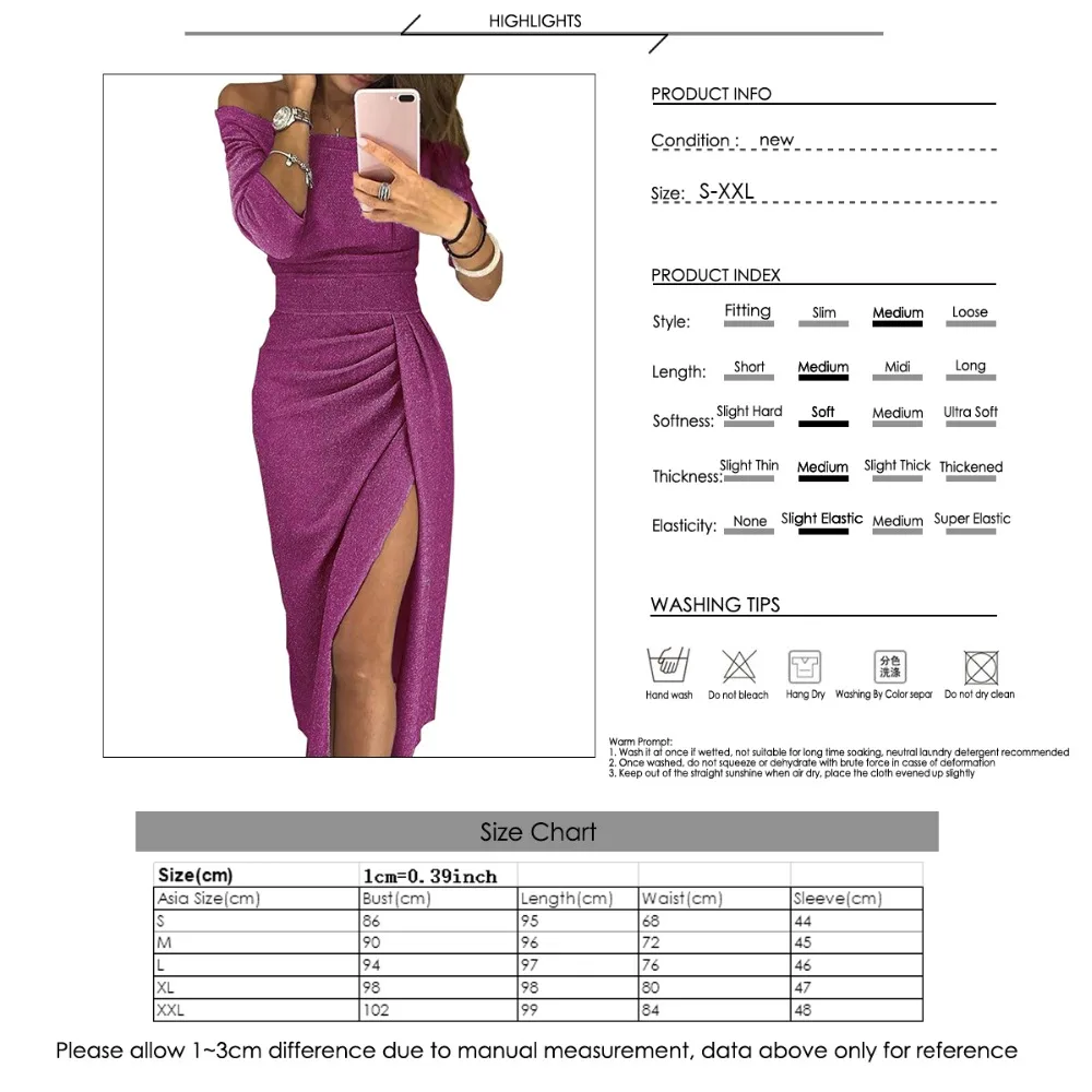 Autumn Winter Female sexy Bodycon new year party Dresses Long Sleeve off shoulder Women Sexy Dress