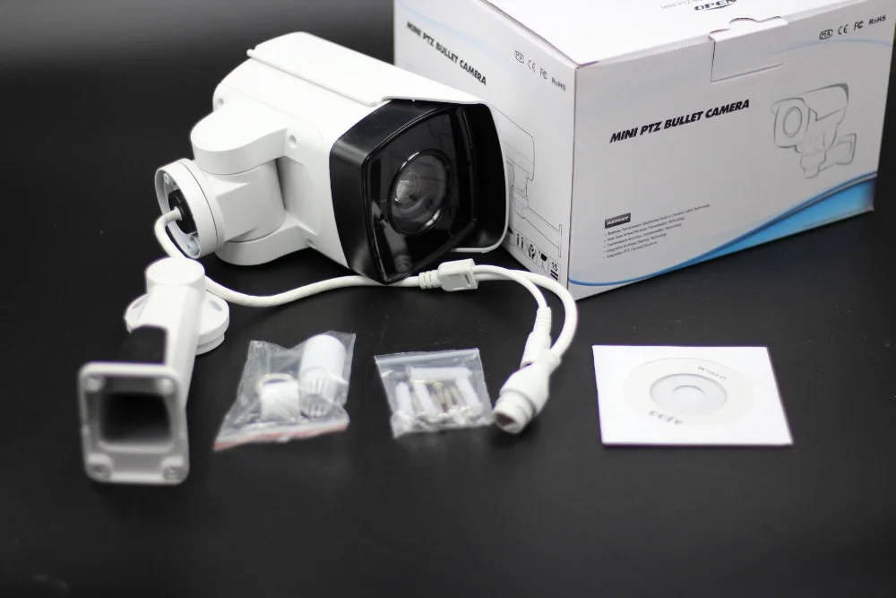 HOT selling 1080P 2 0MP Bullet 4X Optical Zoom IR Distance 60m Support POE outdoor H