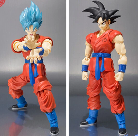 Dragon Ball Z фигурки Сон Гоку Бог Супер Saiyan СВЧ 150 мм Аниме DragonBall Z цифры DBZ esferas del дракон s. h. figuarts