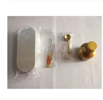 

Heating acupuncture needle massage Fire needle, fire needle box, locator and alcohol burner for Acupuncture Point Treatment set