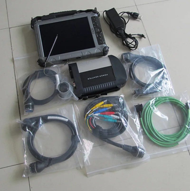  Neue 20199 für Benz Diagnose MB Star C4 Multiplexer Scanner Tool mit Neueste Software SSD und Xplor