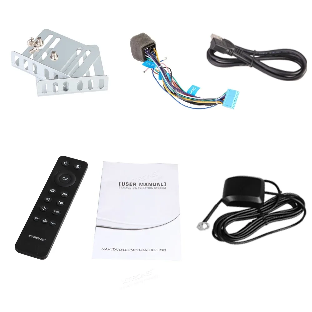 Discount XTRONS 6.95" HD Digital TFT Touch Screen car radio GPS Navigator 2 Din Car DVD Player Steering Wheel Control /Front DVR Camera 5