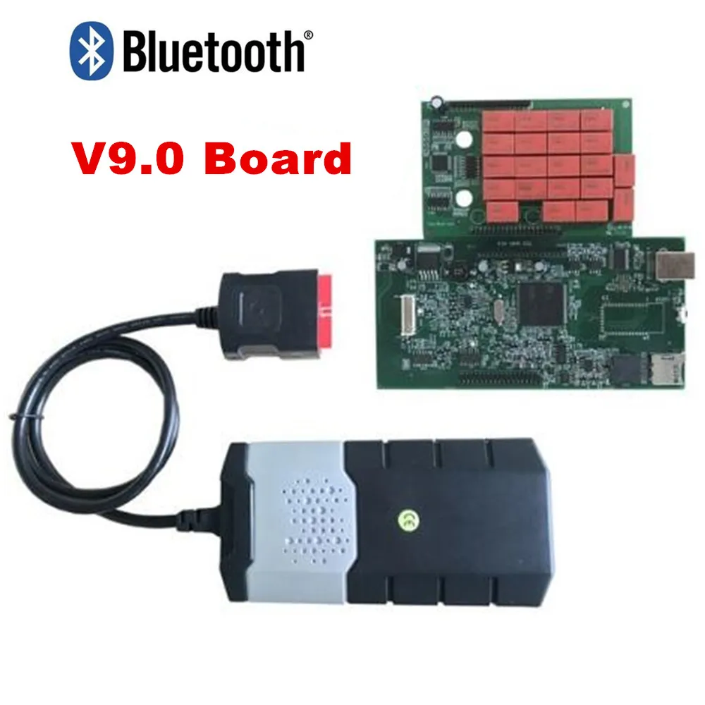 

v9.0 new vci for delphis VD DS150E CDP OBD2 OBDII Cars TRUCKS Diagnostic Interface Tool tcs cdp pro 2015.3 with keygen Free ship