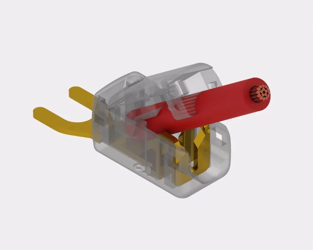 JOWX S44 10 шт. 14 13AWG 2 5 sqmm кабель без зачистки провода соединители быстрого соединения