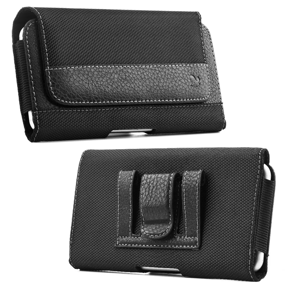 Чехол с зажимом для ремня, Магнитный кошелек, кожаный чехол для телефона iPhone Xs MAX XR 6 7 8 Plus, универсальная поясная сумка для мобильного телефона