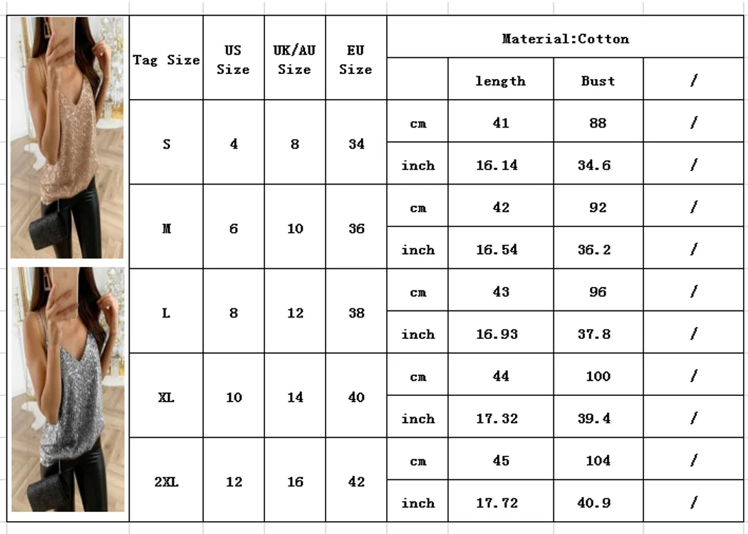 Женский Блестящий свободный камзол, футболка с v-образным вырезом, топ, жилет, женский сексуальный топ на тонких бретелях, женская модная блестящая майка с блестками