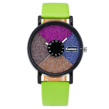 

MJARTORIA Hot Sale 4 Grids Dial Leather Watches Women brand dress ladies Watches Stainless women Luxury Wrist Steel Analog Clock