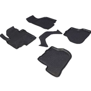 

Rubber floor mats for Volkswagen Golf VI 2008 2009 2010 2011 2012 Seintex 82293