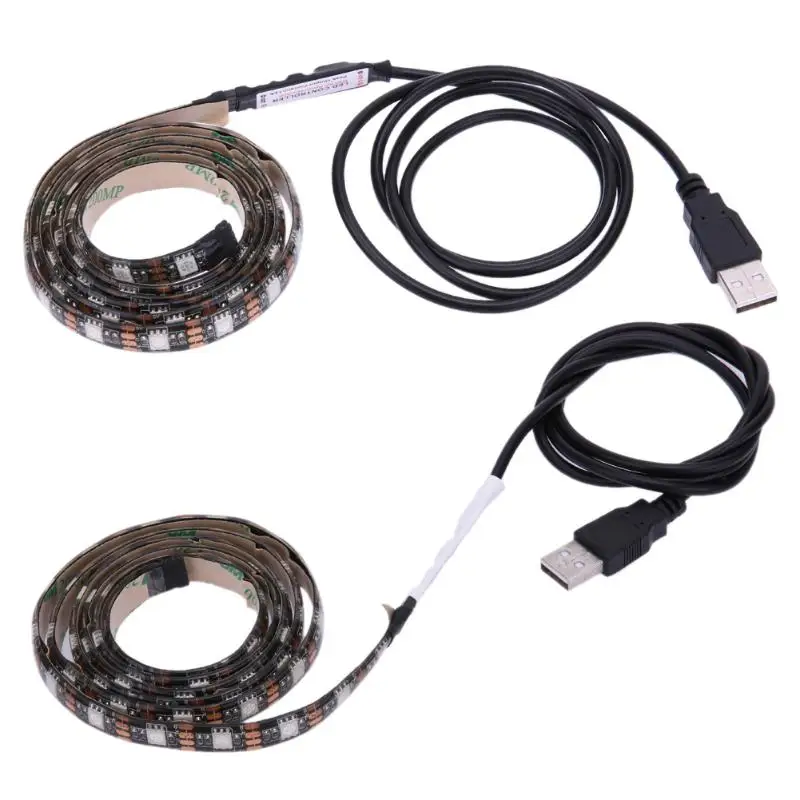 

LED Strip 5050 IP65 Waterproof DC5V USB Flexible LED Light 60 leds/m 1M 2M TV Background Lighting RGB LED Strip