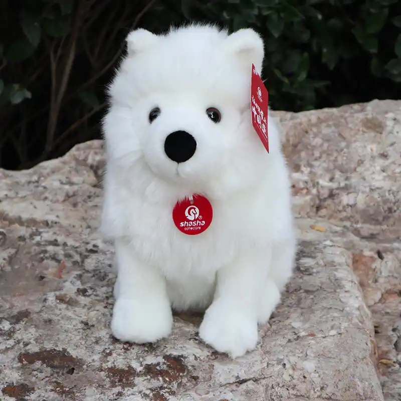 samoyed plush puppy