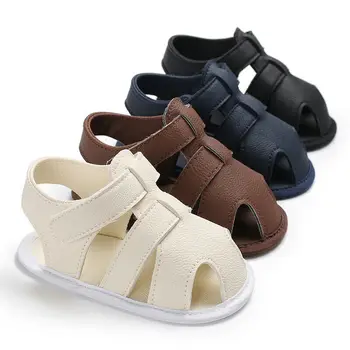 

Cute baby sandals newborn boys and girls universal casual shoes summer Soft Sole non-slip shoes