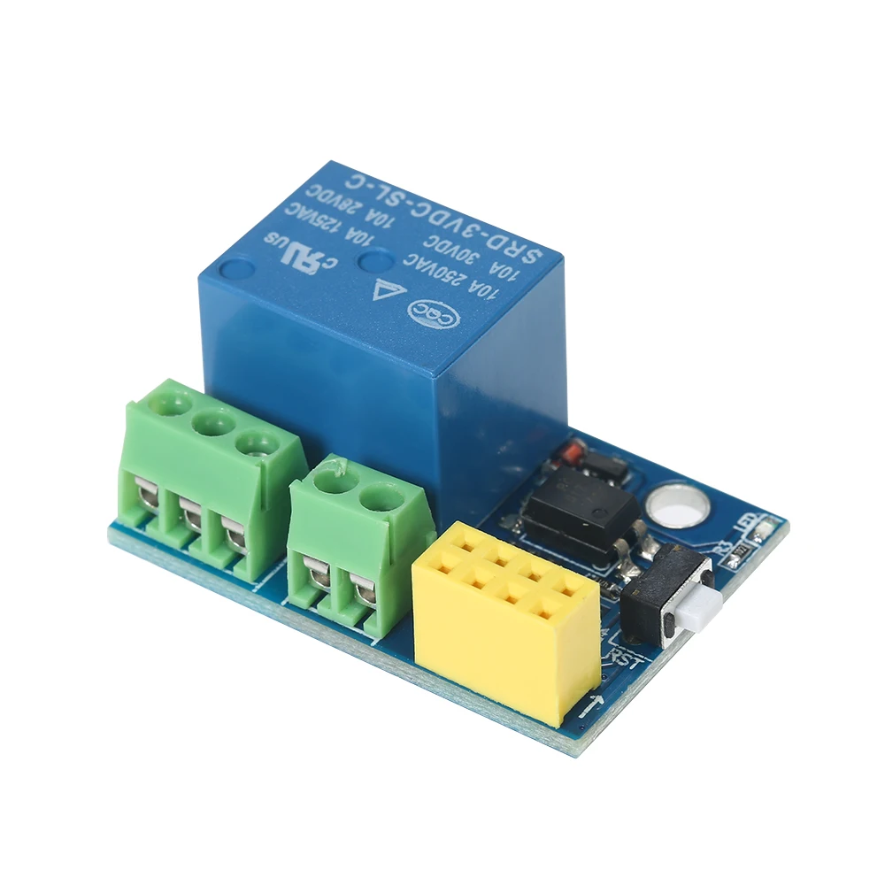 

DC5V ESP8266 Delay Relay Module Delay Timer Control Switch Board with Mobile Phone APP Control 400m Transmission Distance