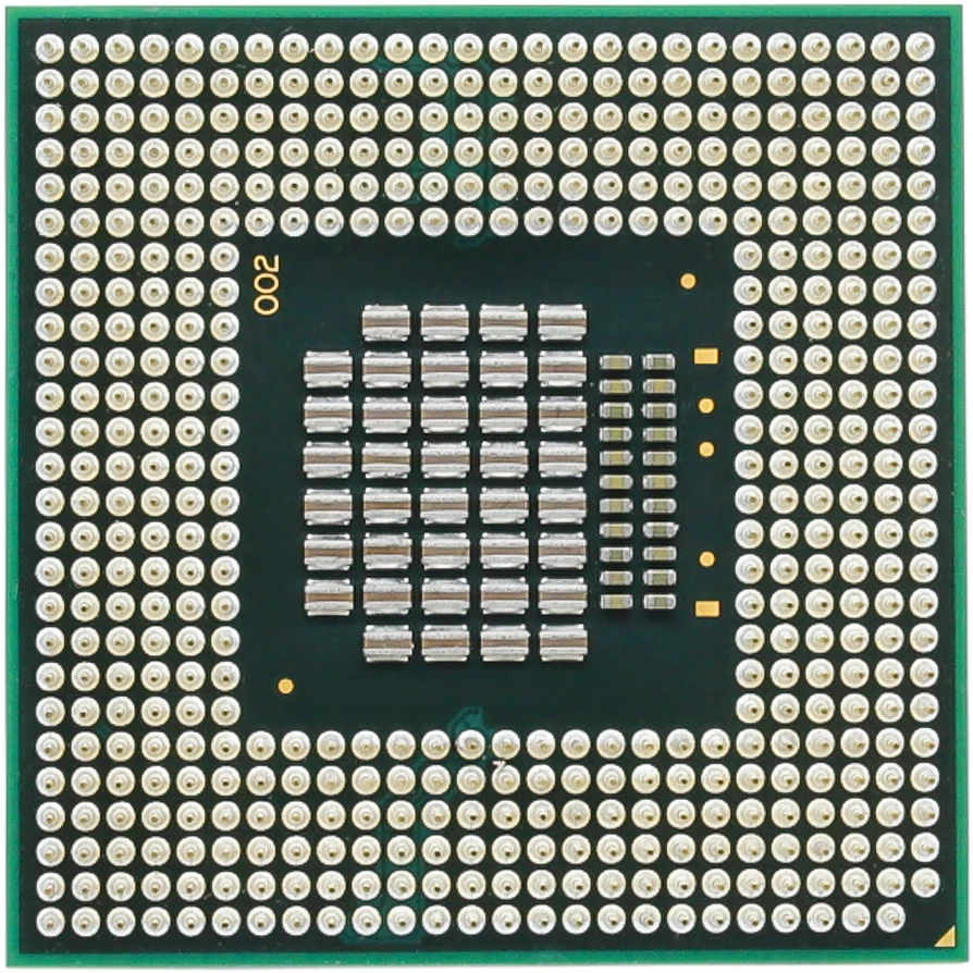 Intel cpu ноутбук Core 2 Duo T7400 cpu 4M(разъем 479 кэш/2,16 ГГц/667/двухъядерный) процессор ноутбука